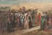 Lénore o Il ritorno dell'esercito - Ary Scheffer — vista dell’opera