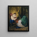 Madre e figlio - Ary Scheffer — quadro incorniciato alla parete