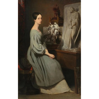 Ary Scheffer - Princess Marie dOrlans in Her Studio.webp