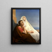 dei Santi Agostino e Monaca - Ary Scheffer — quadro incorniciato alla parete