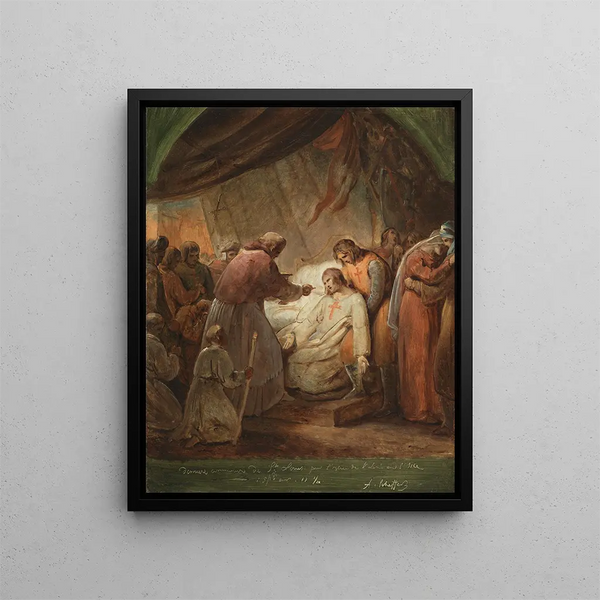 Ary Scheffer - The Last Communion of Saint Louis.webp