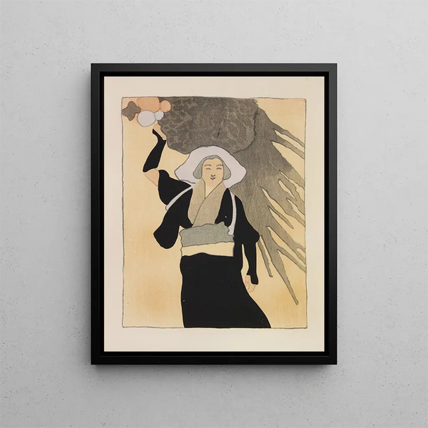 Mokugo zuansh Pl02 - Asai Chū — quadro incorniciato alla parete