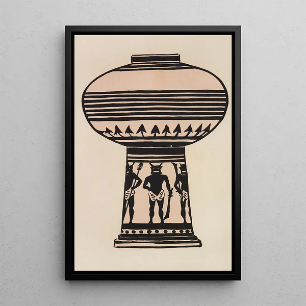 Mokugo zuansh Pl05 - Asai Chū — quadro incorniciato alla parete