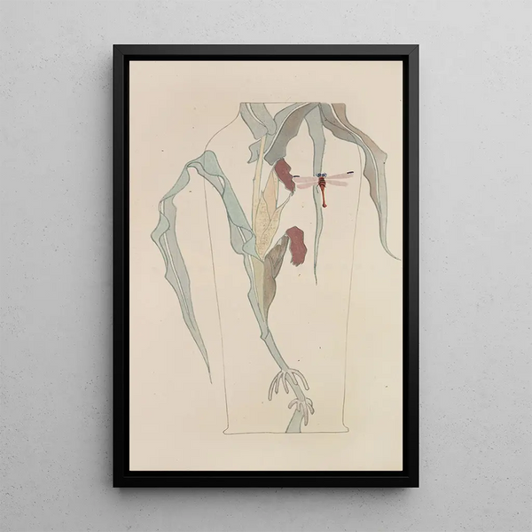 Mokugo zuansh Pl14 - Asai Chū — quadro incorniciato alla parete