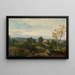 Vista della valle - Asher Brown Durand — quadro incorniciato alla parete