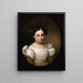 Georgianna Frances Adams - Asher Brown Durand — quadro incorniciato alla parete