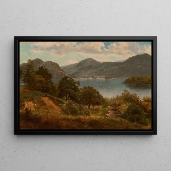 Lac George - Asher Brown Durand — quadro incorniciato alla parete