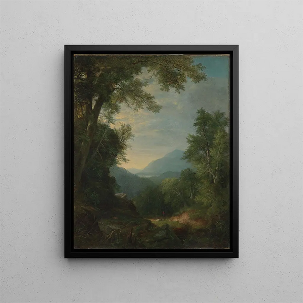 Paesaggio - Asher Brown Durand — quadro incorniciato alla parete