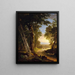 Gli Faggi - Asher Brown Durand — quadro incorniciato alla parete