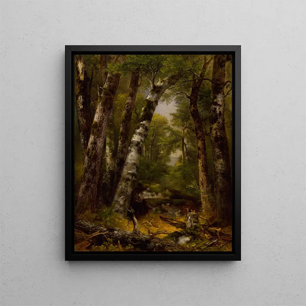 Woodland Glen - Asher Brown Durand — quadro incorniciato alla parete