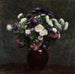 Asters in un vaso - Henri Fantin-Latour — vista dell’opera