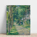 Riproduzione del dipinto Attelage su una Strada Soleggiata - Henri Lebasque