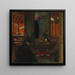 Al caffè - Édouard Vuillard — quadro incorniciato alla parete