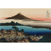 Riproduzione del dipinto Alba a Isawa nella provincia di Kai - Katsushika Hokusai
