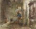 Sbucciapatate - August Allebé — vista dell’opera