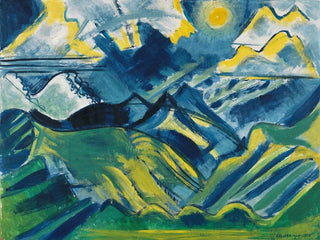 Balmalp - August Babberger — vista dell’opera