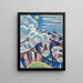Vista sul Gental - August Babberger — quadro incorniciato alla parete
