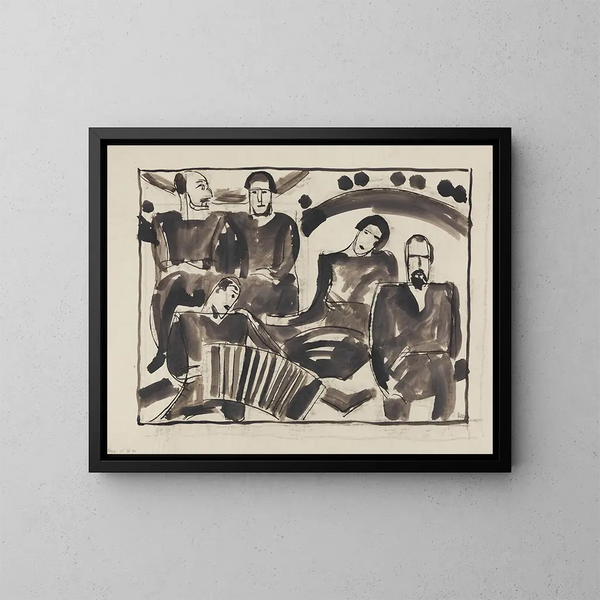 Famiglia Babberger - August Babberger — quadro incorniciato alla parete