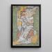 Torrent de montagne - August Babberger — quadro incorniciato alla parete