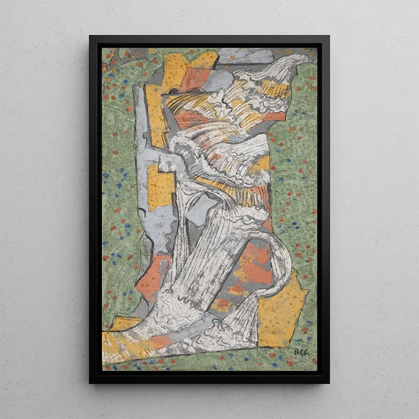 Torrent de montagne - August Babberger — quadro incorniciato alla parete