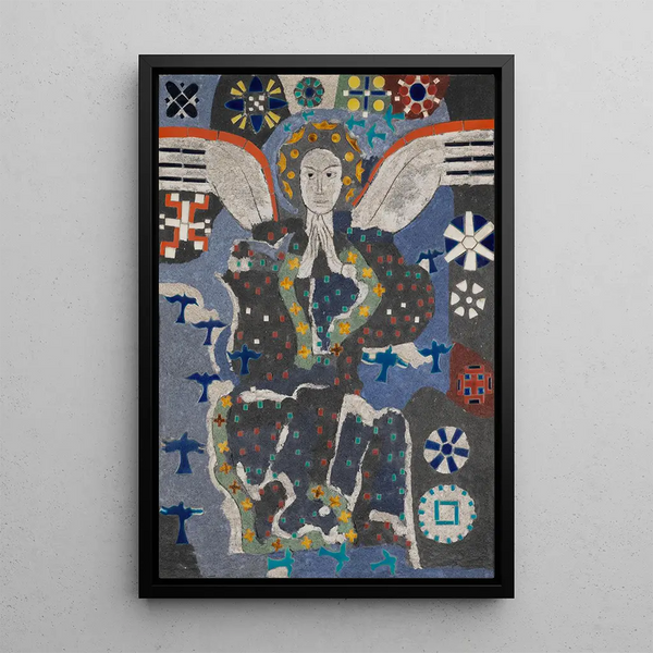 Grande angelo - August Babberger — quadro incorniciato alla parete