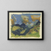 Paesaggio vicino al Scheerhorn - August Babberger — quadro incorniciato alla parete