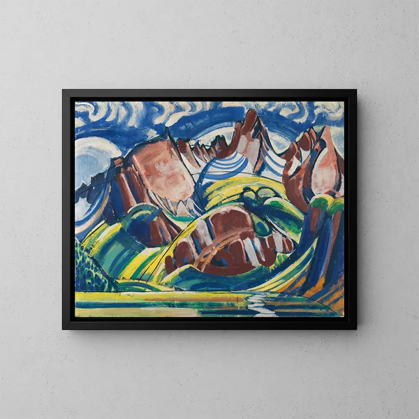 Maïental - August Babberger — quadro incorniciato alla parete