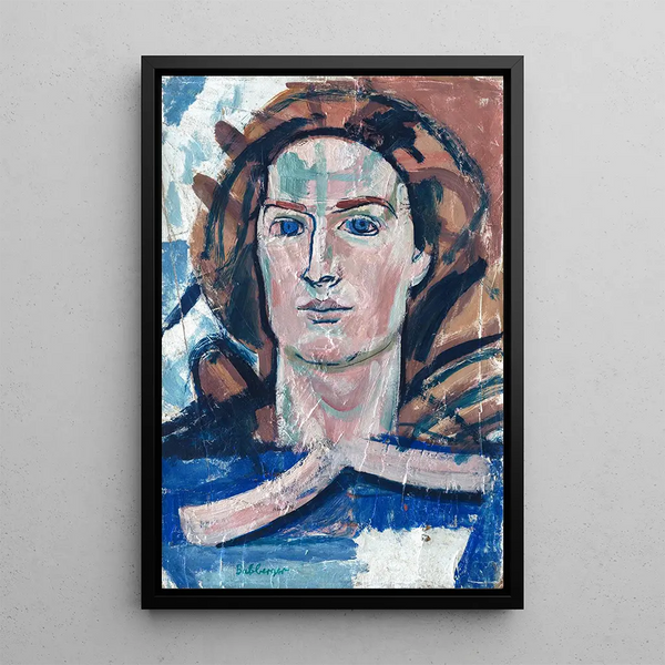 Tête de jeune fille - August Babberger — quadro incorniciato alla parete