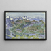 Paesaggio montano 2 - August Babberger — quadro incorniciato alla parete