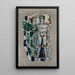 Coppia - August Babberger — quadro incorniciato alla parete