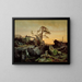 Paesaggio - August Cappelen — quadro incorniciato alla parete