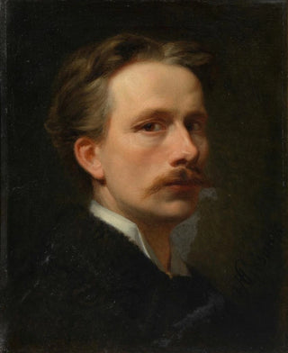 August Cesar - Selbstbildnis August Cesar.webp