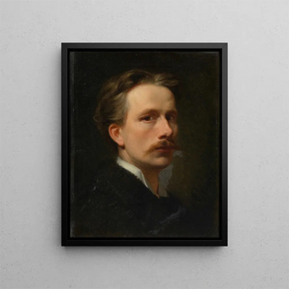 August Cesar - Selbstbildnis August Cesar.webp