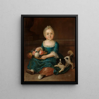 August Christian Hauck - Bildnis eines kleinen Mdchens.webp