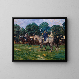 Krassière - August Deusser — quadro incorniciato alla parete