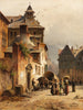 Vista della città di Liegi - August Eduard Schliecker — vista dell’opera