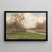 Fagiano sul fiume - August Fink — quadro incorniciato alla parete