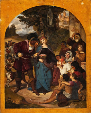 August Hopfgarten - The Miracle Of St Elizabeth.webp