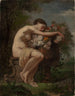 Studio di una ninfa accanto a un urne di fiori - August Jernberg — vista dell’opera