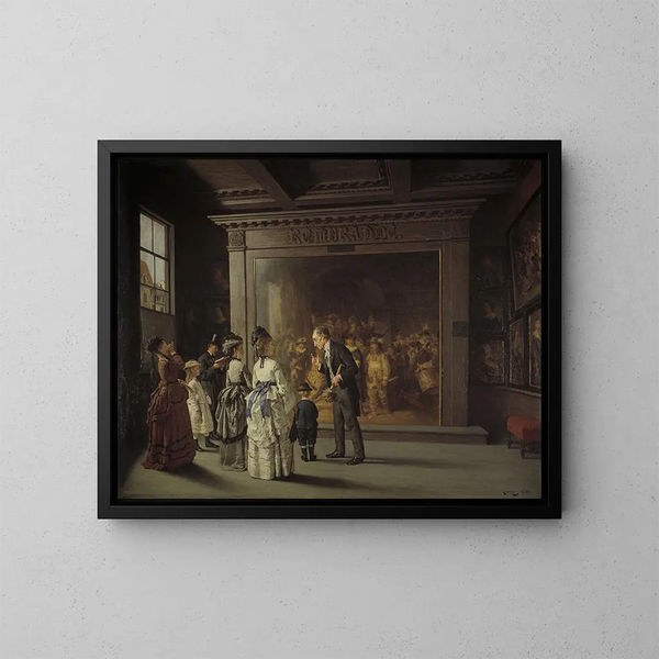 Scala - August Jernberg — quadro incorniciato alla parete