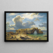 Capri - August Leu — quadro incorniciato alla parete