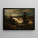 La Labrofelle vicino a Kongsberg in Norvegia - August Leu — quadro incorniciato alla parete