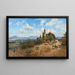 La valle di Messico - August Löhr — quadro incorniciato alla parete