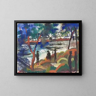 August Macke - Angler am Fluss.webp