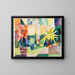 Arden sur le lac de Thoune - August Macke — quadro incorniciato alla parete
