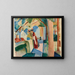 Al cimitero di Thoune - August Macke — quadro incorniciato alla parete