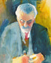 Studio di ritratto di Bernhard Koehler - August Macke — vista dell’opera