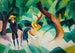 Bambini con una capra - August Macke — vista dell’opera