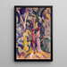 Riproduzione del dipinto Coppia sul sentiero nel bosco - August Macke