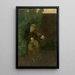 Il vecchio violinista - August Macke — quadro incorniciato alla parete